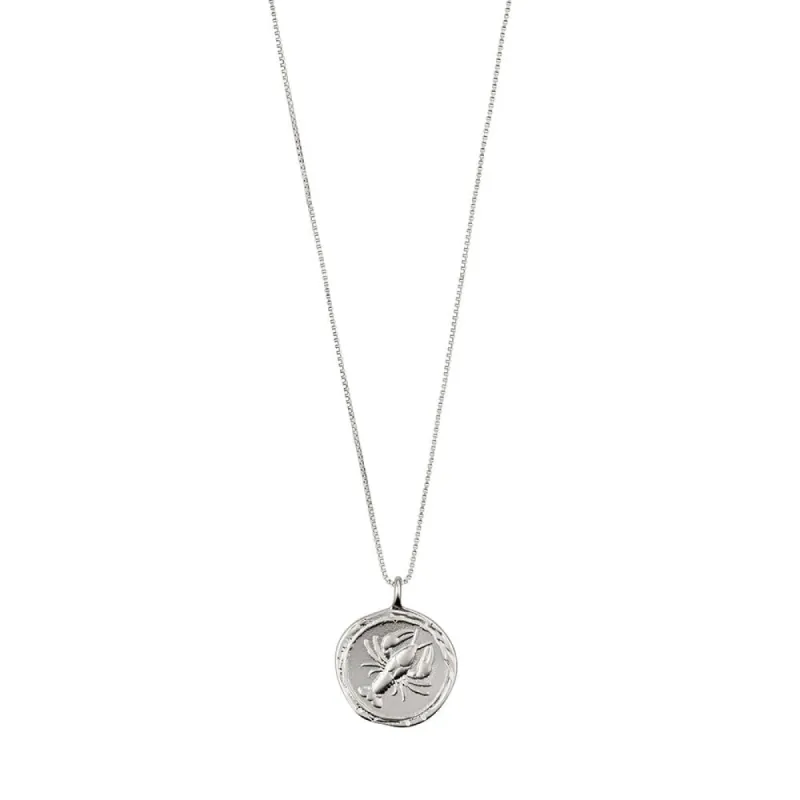 Cancer Silver Plated Necklace sold by Silver Lotus