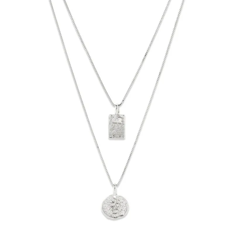 Valkyria Silver Plated Necklace sold by Silver Lotus