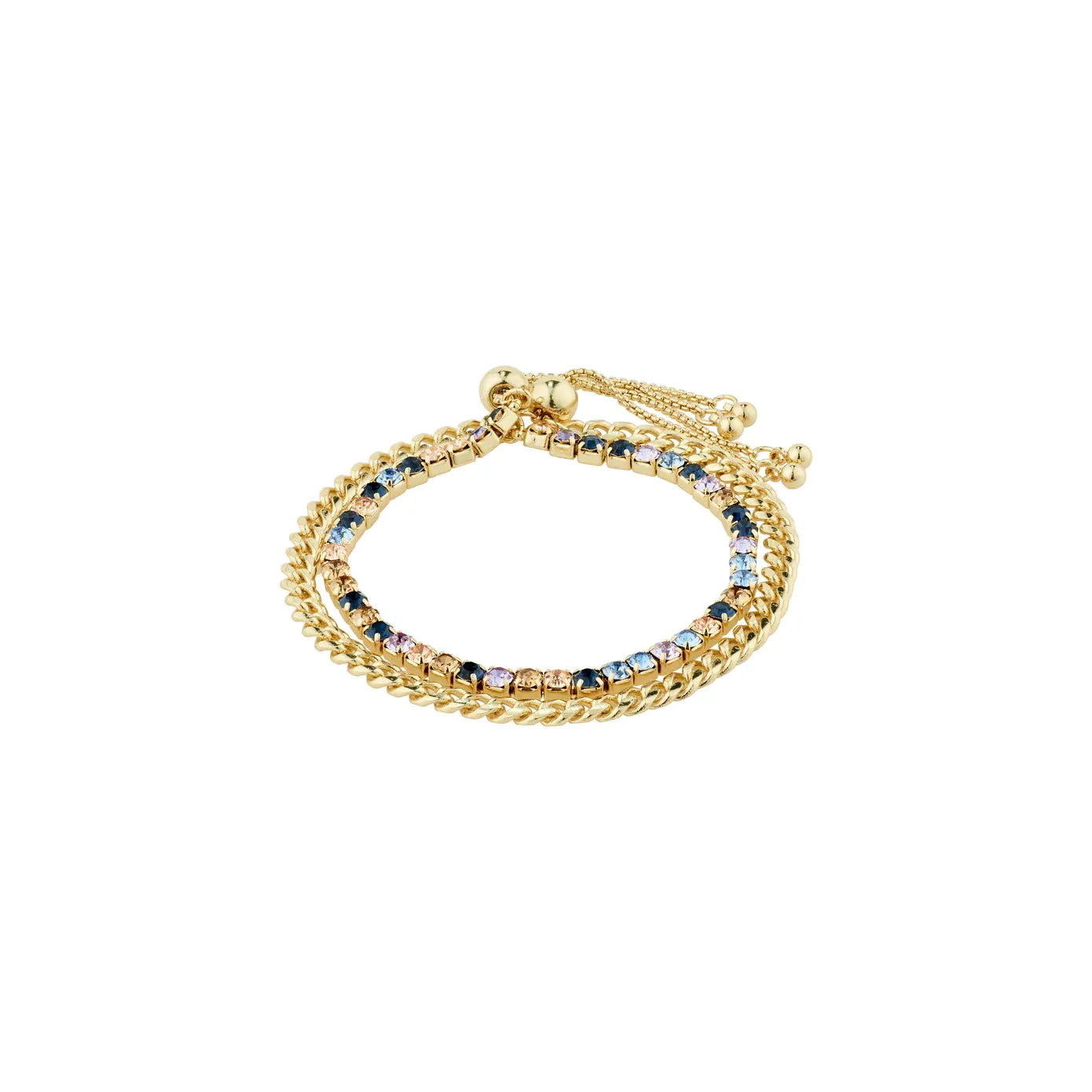Reign Gold Plated 2-in-1 Bracelet Set sold by Silver Lotus