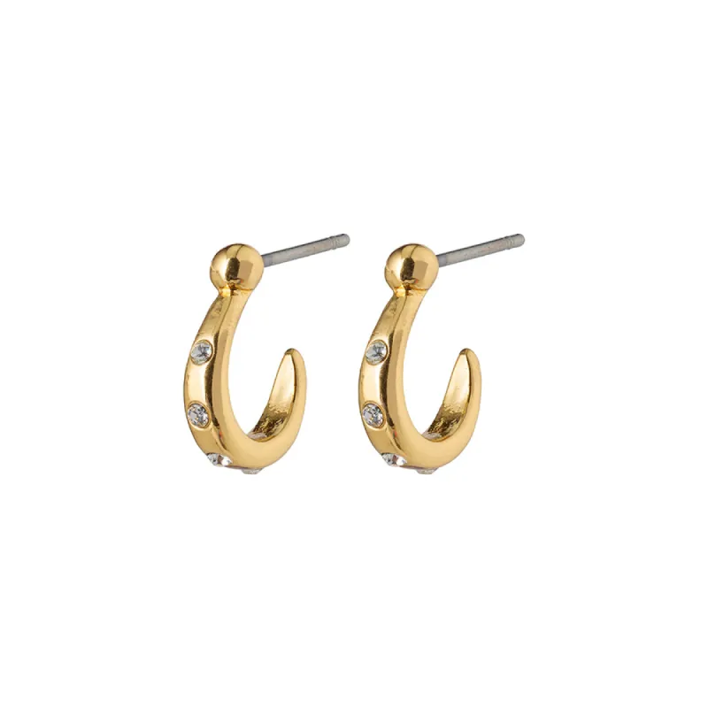 Legacy Gold Plated Half Hoops sold by Silver Lotus