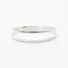 Thin Cut-out Silver Band sold by Silver Lotus
