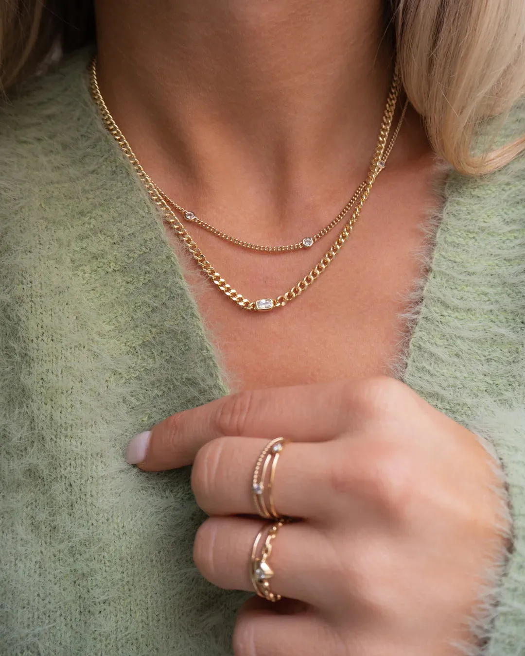 Lena Necklace sold by Silver Lotus product image thumbnail 4