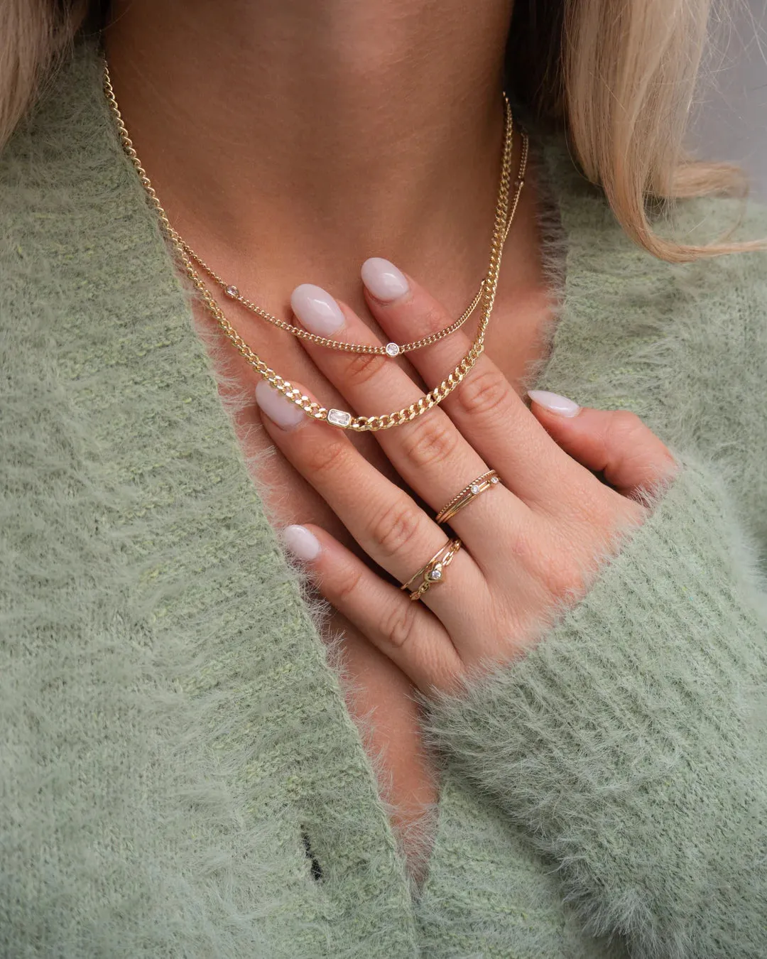 Lena Necklace sold by Silver Lotus product image thumbnail 2