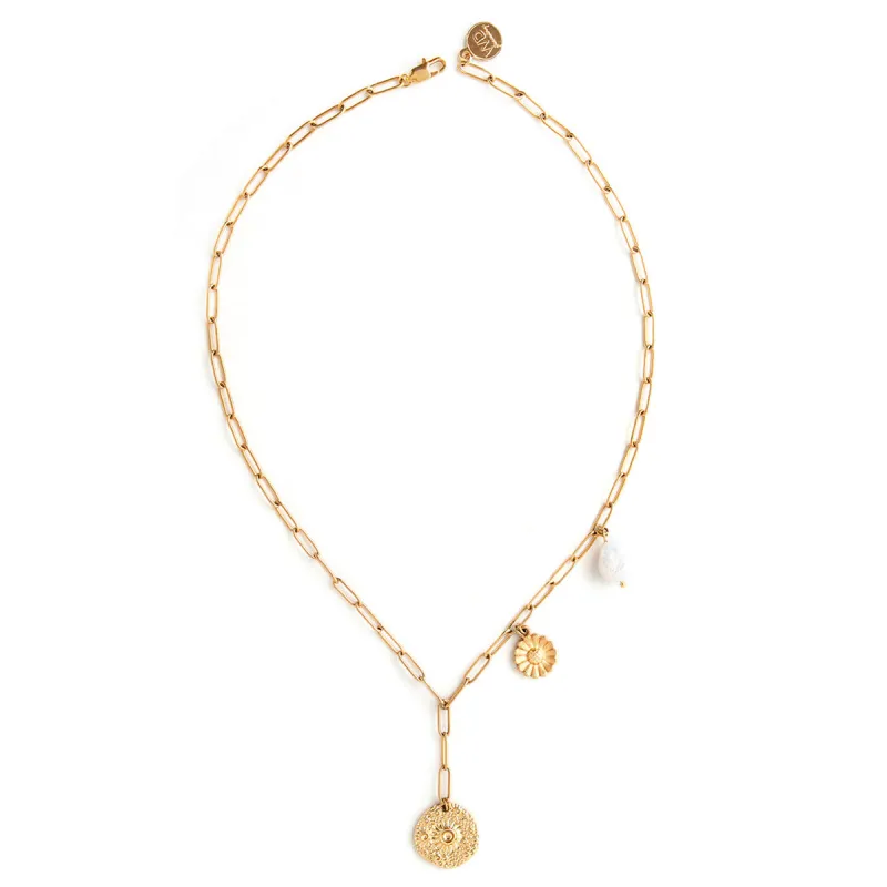 Botani Gold Necklace sold by Silver Lotus