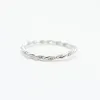 Silver Double Twisted Ring sold by Silver Lotus