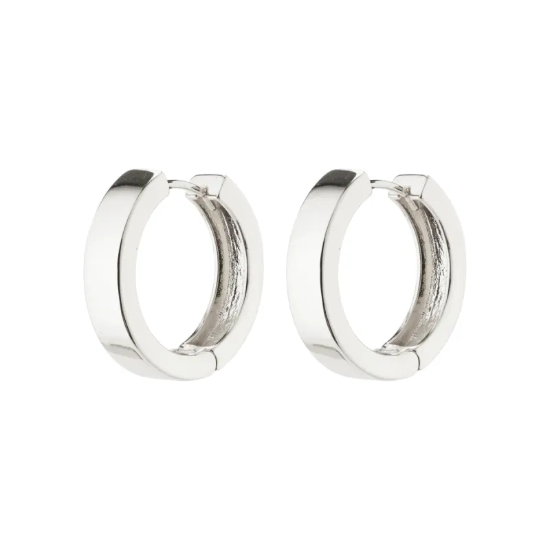 Create Silver Plated Hoops sold by Silver Lotus