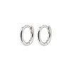 Eanna Micro Silver Plated Huggie Hoops sold by Silver Lotus