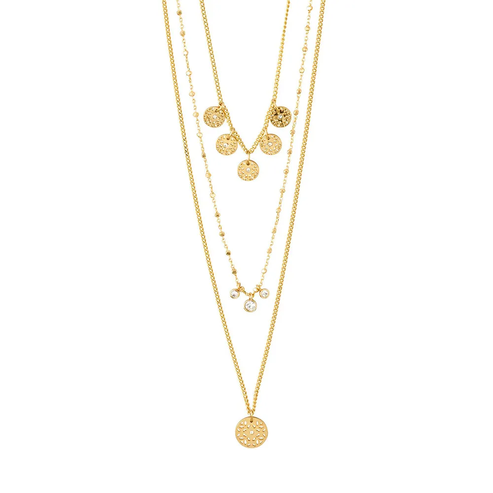 Carol Gold Plated Necklace sold by Silver Lotus