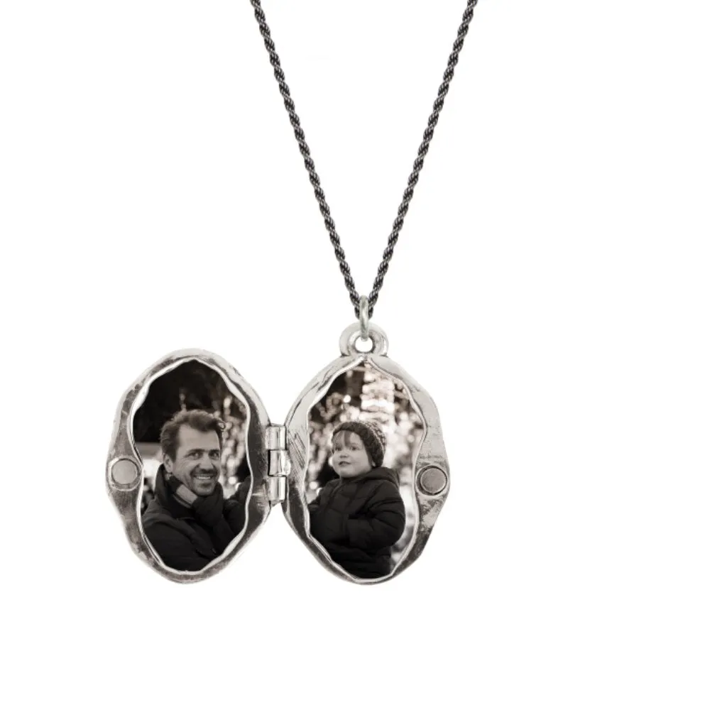 Guardian Angel Locket sold by Silver Lotus product image thumbnail 3