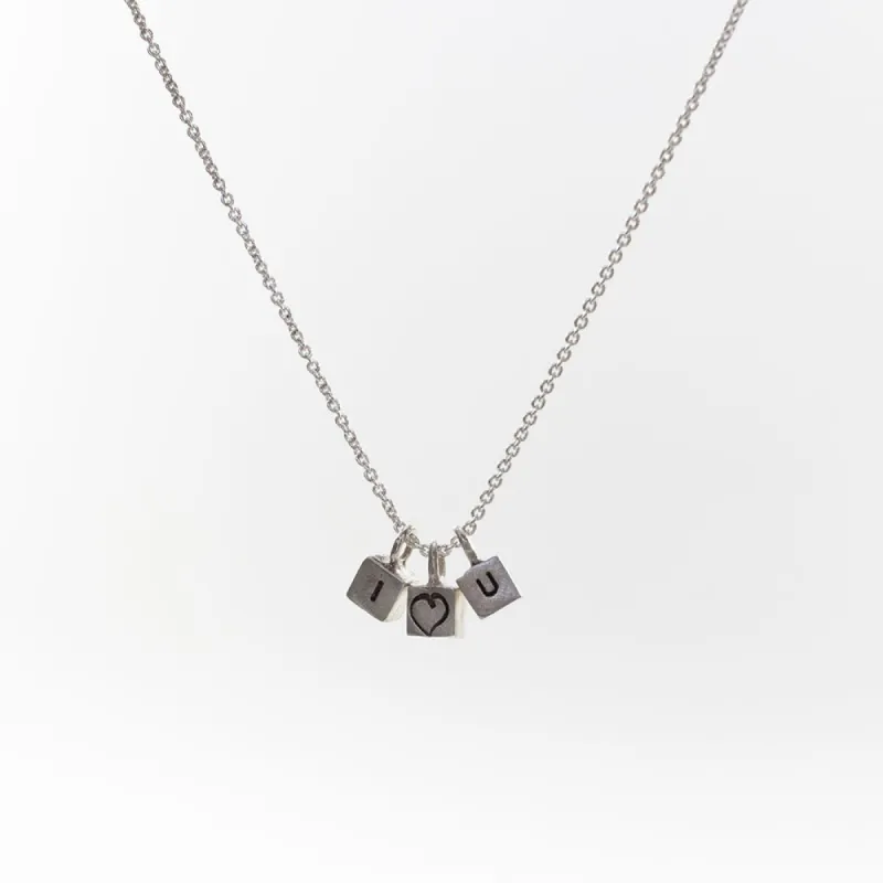 I Love You Necklace sold by Silver Lotus