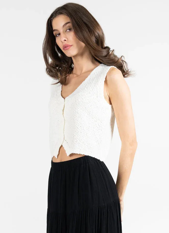 Sleevless Knit Vest sold by Silver Lotus product image thumbnail 2