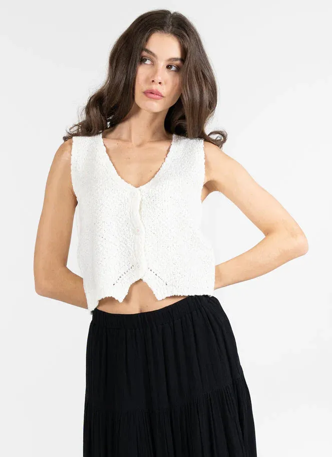 Sleevless Knit Vest sold by Silver Lotus