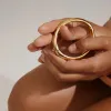 Be Gold Plated Bangle sold by Silver Lotus