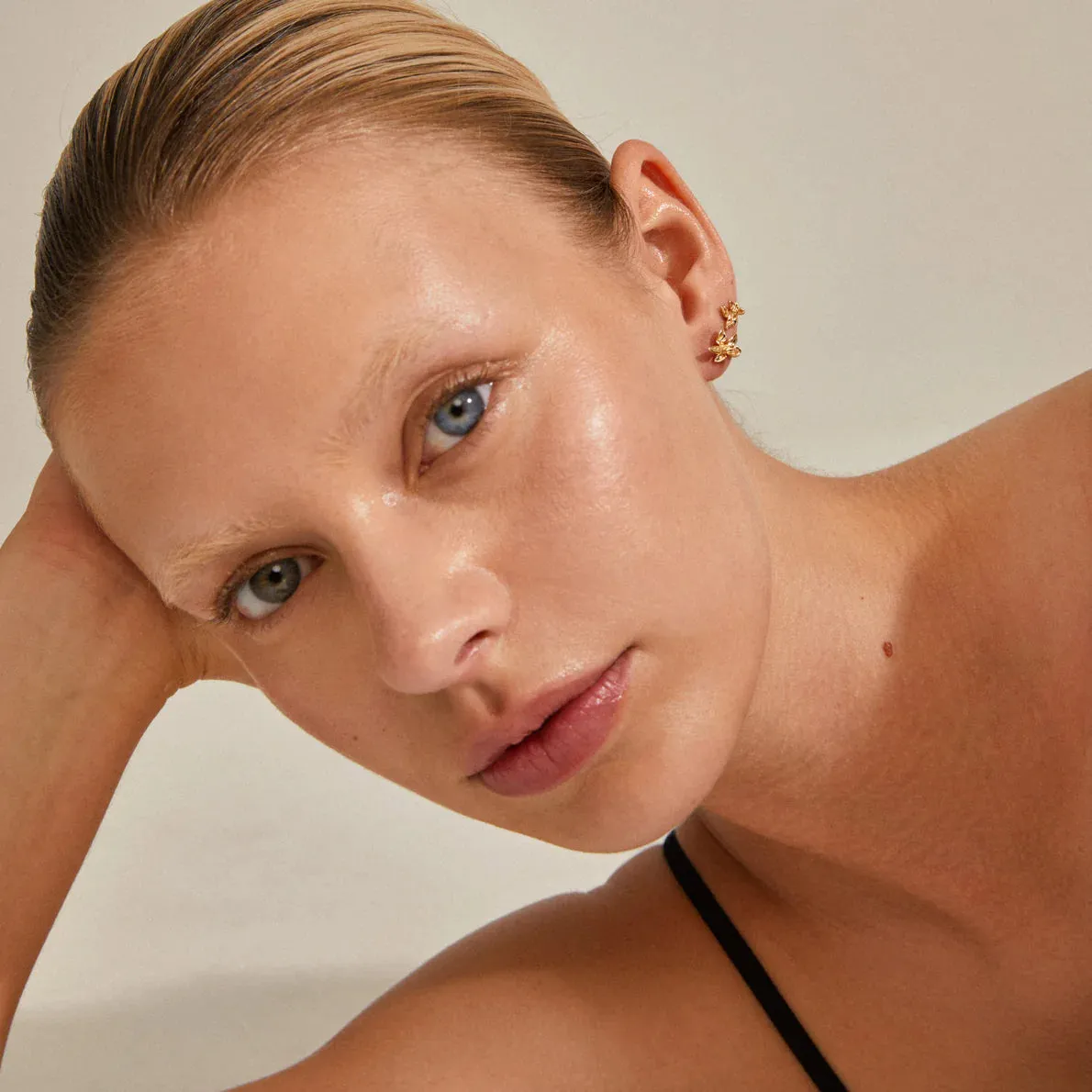 Riko Gold Plated Earring Set sold by Silver Lotus product image thumbnail 2