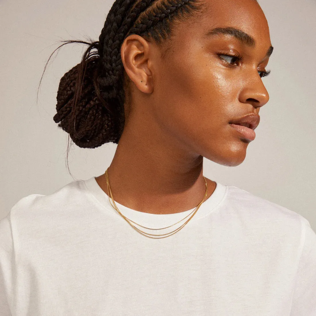 Live 3-in-1 Gold Plated Necklace sold by Silver Lotus product image thumbnail 2