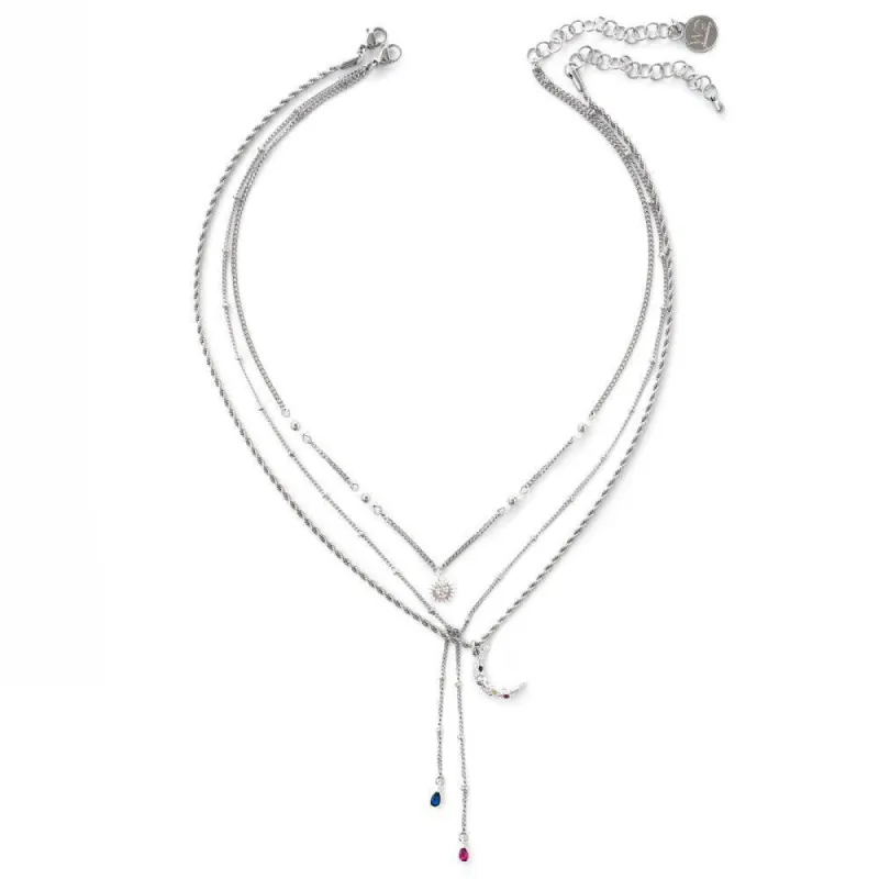 Solune Silver Necklace sold by Silver Lotus