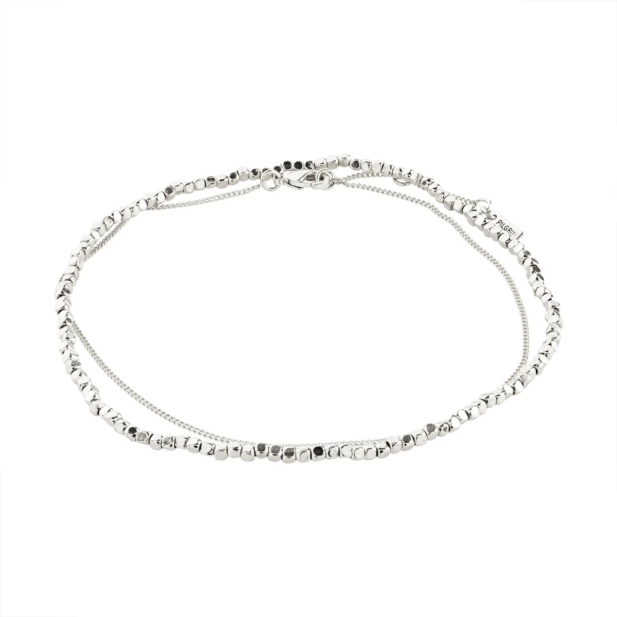 Dapne Silver Plated Ankle Chain sold by Silver Lotus