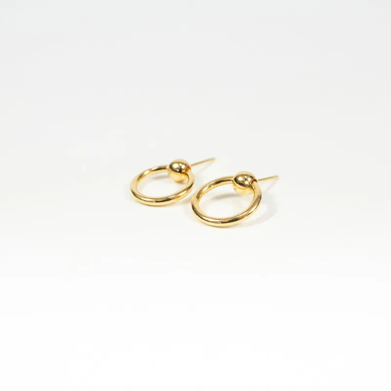 Gold Vermeil Door Knocker Studs sold by Silver Lotus