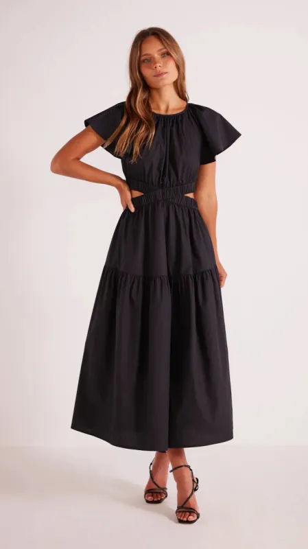 Allegra Cutout Midi Dress sold by Silver Lotus