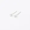 Silver Super Tiny Claw Set Cubic Studs sold by Silver Lotus