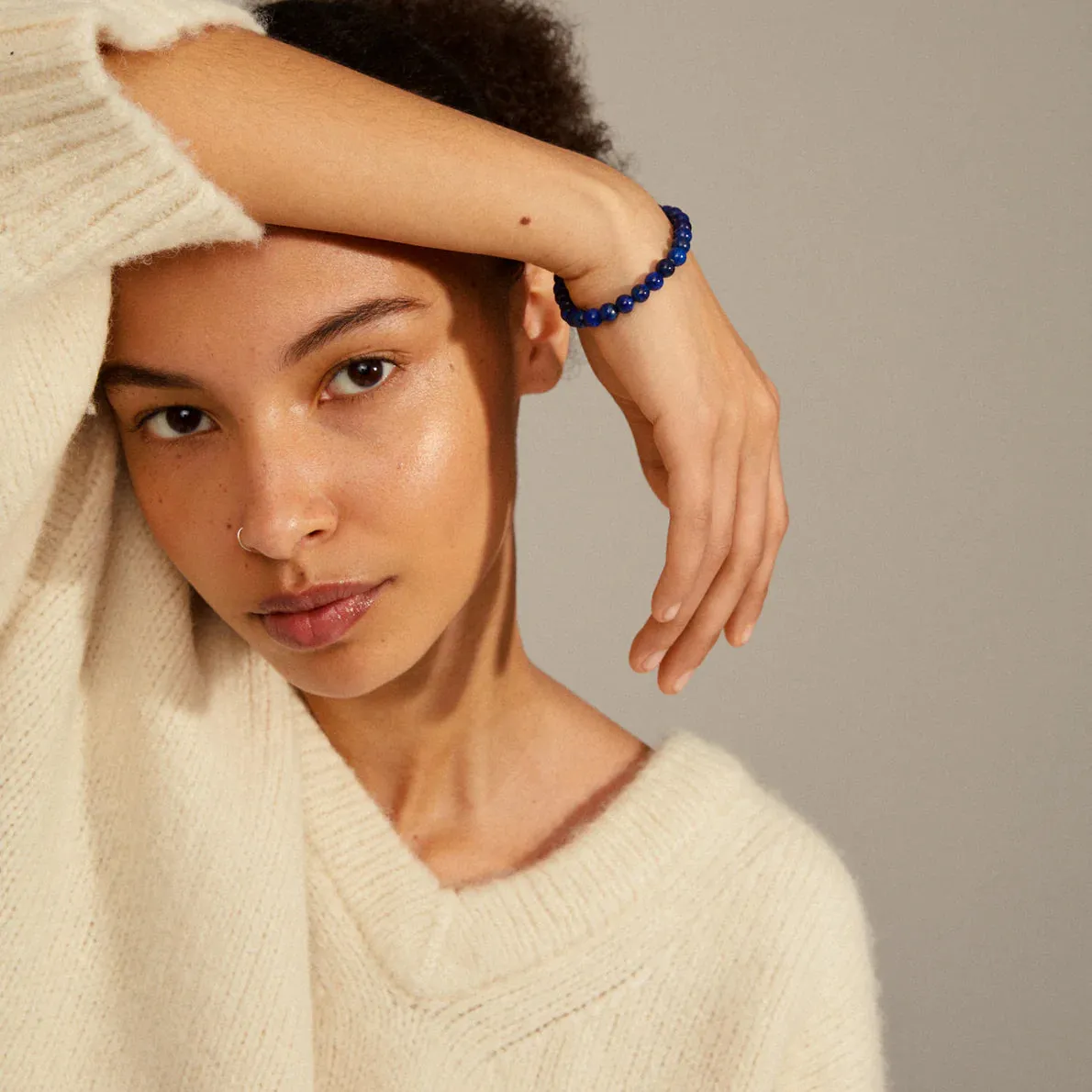 Lapis Lazuli Powerstone Bracelet sold by Silver Lotus product image thumbnail 2