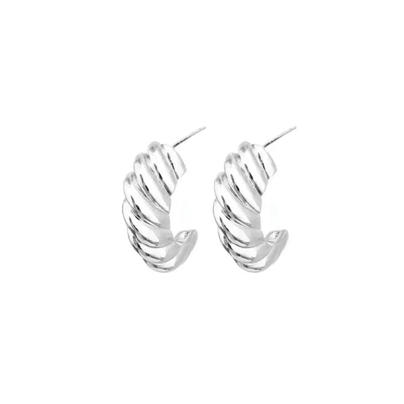 Cresson Silver Hoops sold by Silver Lotus
