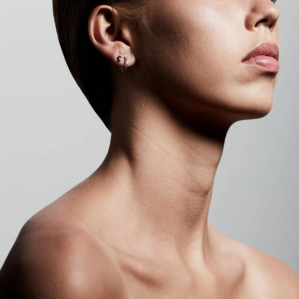 Kali Silver Plated Crystal Earring Set sold by Silver Lotus product image thumbnail 2