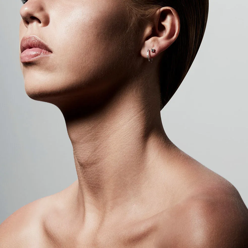 Kali Silver Plated Crystal Earring Set sold by Silver Lotus product image thumbnail 3