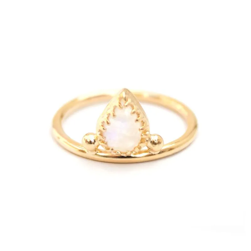 Pera Gold Vermeil Ring sold by Silver Lotus