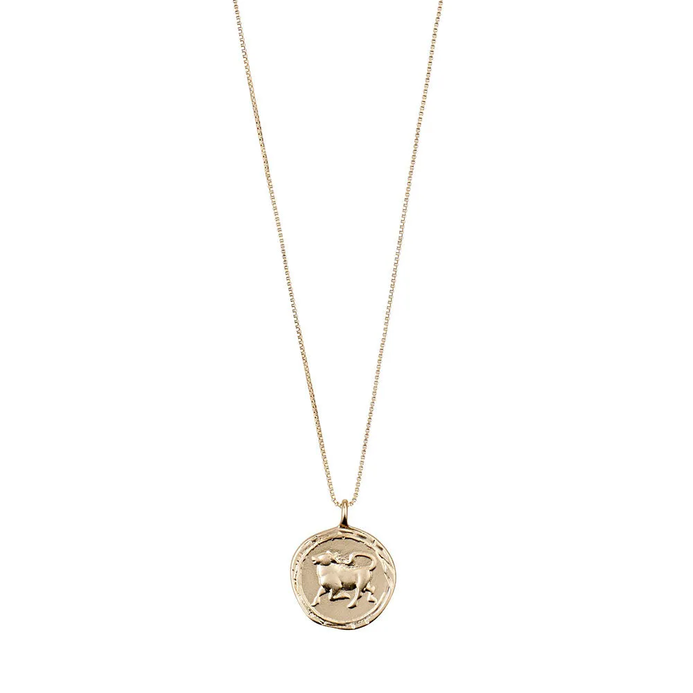 Taurus Gold Plated Necklace sold by Silver Lotus