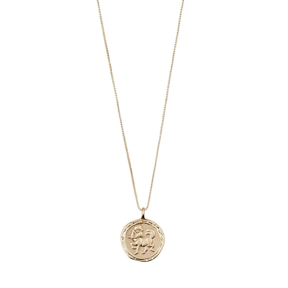 Sagittarius Gold Plated Necklace sold by Silver Lotus