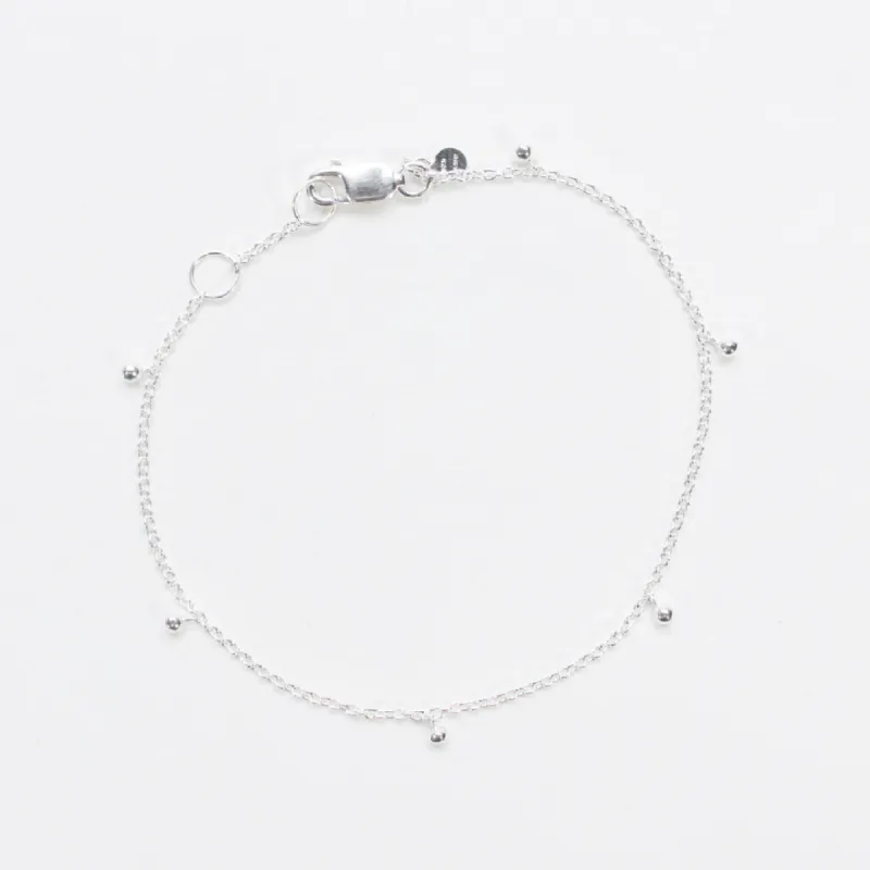 Silver Drops Bracelet sold by Silver Lotus