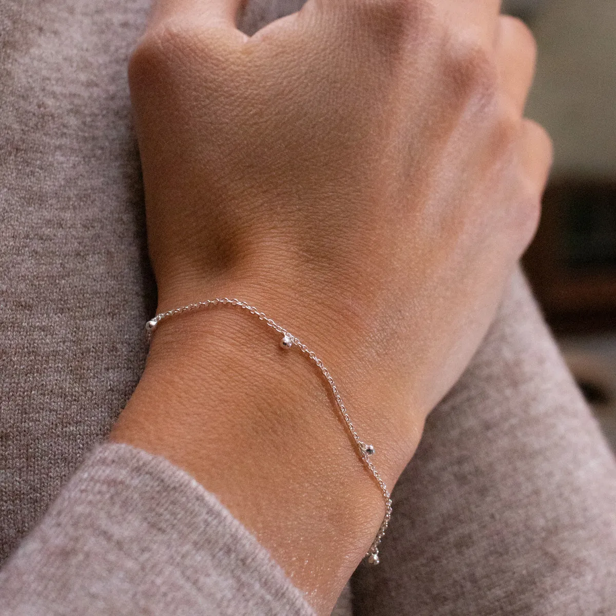 Silver Drops Bracelet sold by Silver Lotus product image thumbnail 2