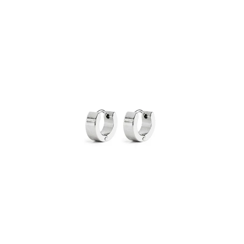 Dylan Tiny Silver Hoops sold by Silver Lotus