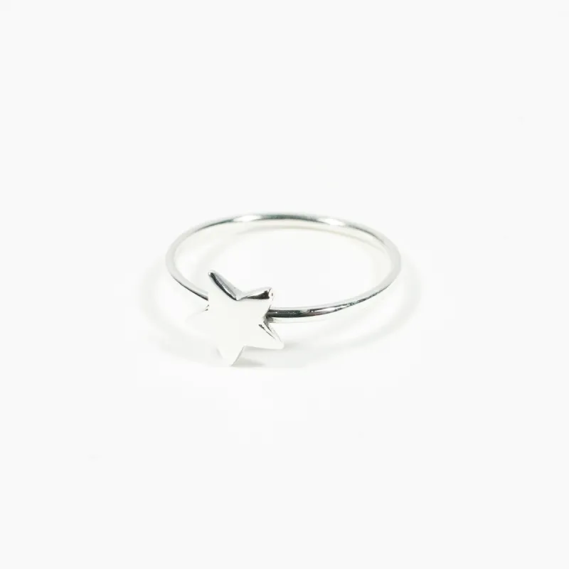 Silver Star Ring sold by Silver Lotus