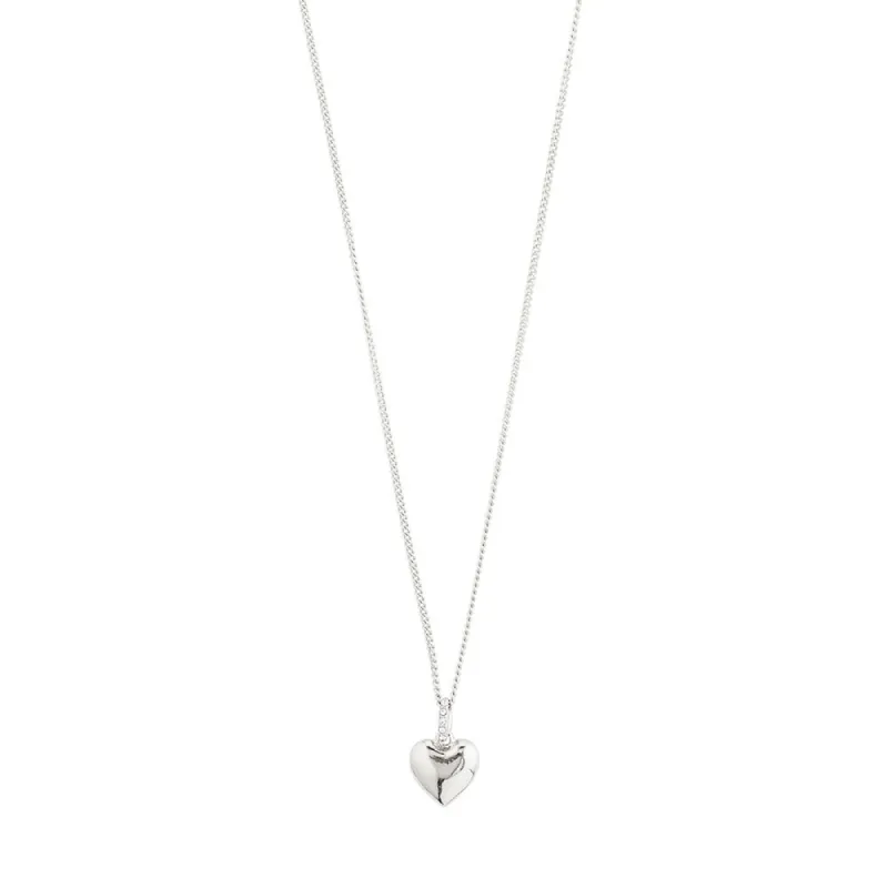 Sophia Silver Plated Crystal Necklace sold by Silver Lotus