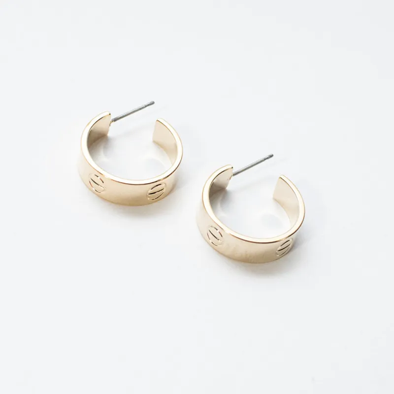 Nailhead Hoops sold by Silver Lotus