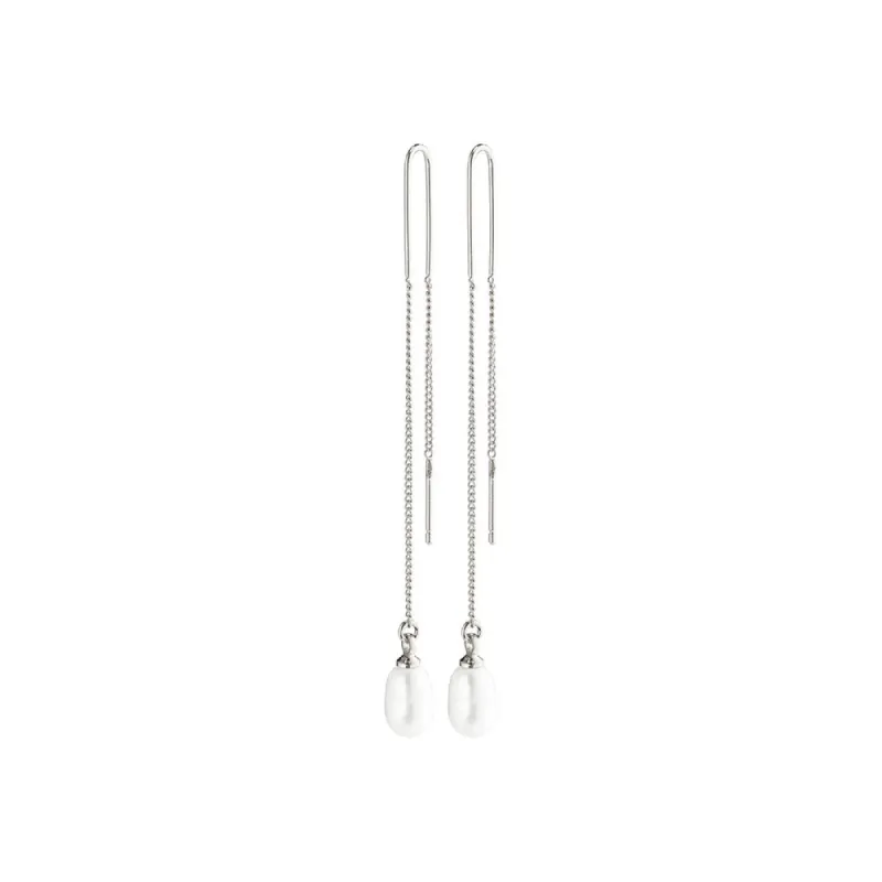Chloe Silver Plated Earrings sold by Silver Lotus