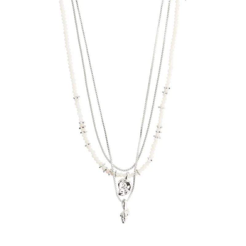 Sea Silver Plated 3-in-1 Necklace Set sold by Silver Lotus