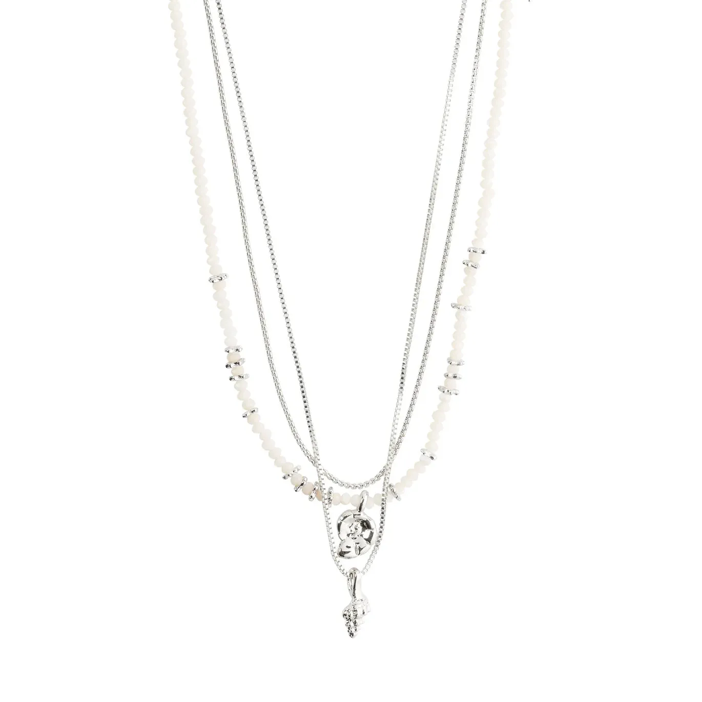 Sea Silver Plated 3-in-1 Necklace Set sold by Silver Lotus