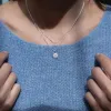 Silver & Freshwater Pearl Milgrain Edge Necklace sold by Silver Lotus