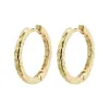 Elanor Gold Plated Hoops sold by Silver Lotus