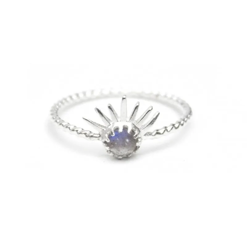 Solar Silver Ring sold by Silver Lotus