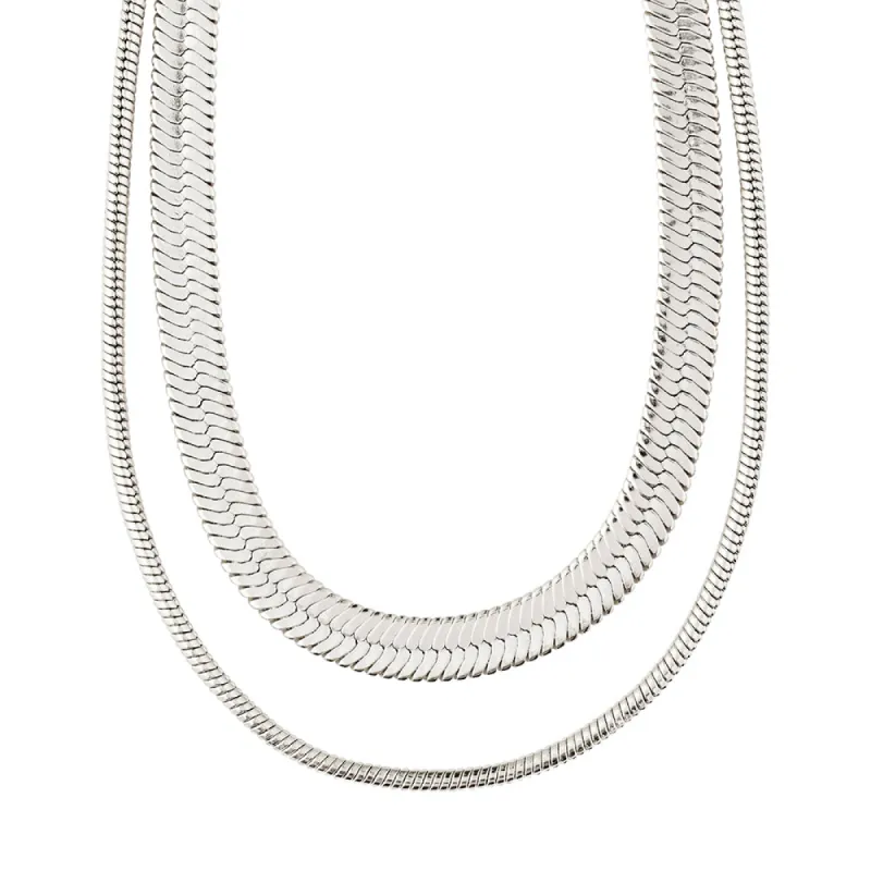 Reconnect Silver Plated Necklace sold by Silver Lotus
