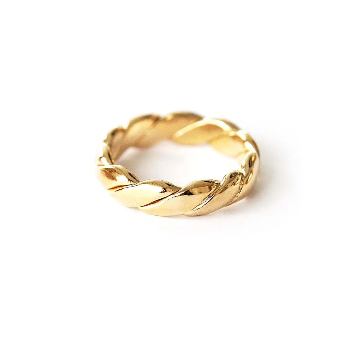 Jasmin Gold Vermeil Band sold by Silver Lotus