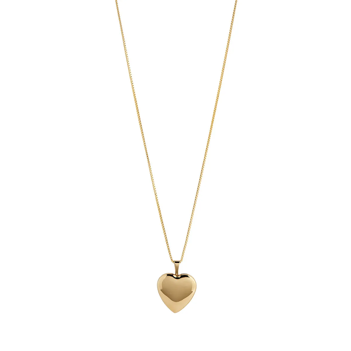 Classic Gold Heart Locket sold by Silver Lotus