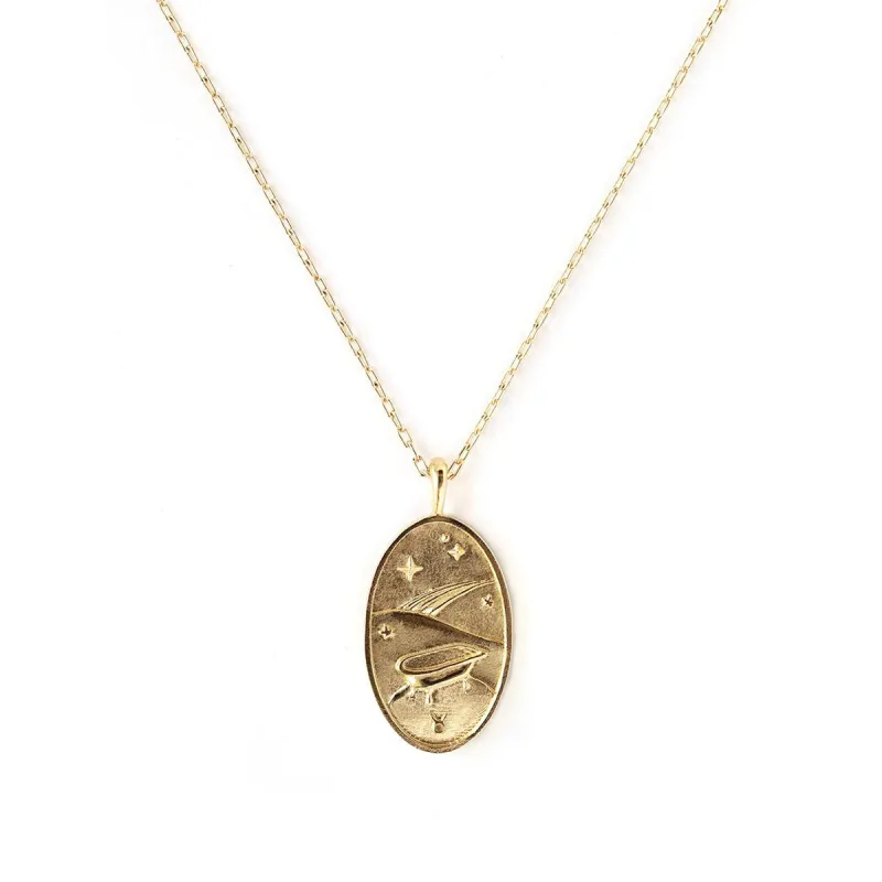 Taurus Zodiac Necklace sold by Silver Lotus
