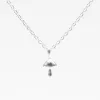 Silver Little Shroom Necklace sold by Silver Lotus