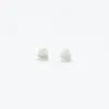 Silver Prong Set Opal Studs sold by Silver Lotus