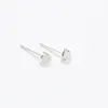 Silver Prong Set Opal Studs sold by Silver Lotus
